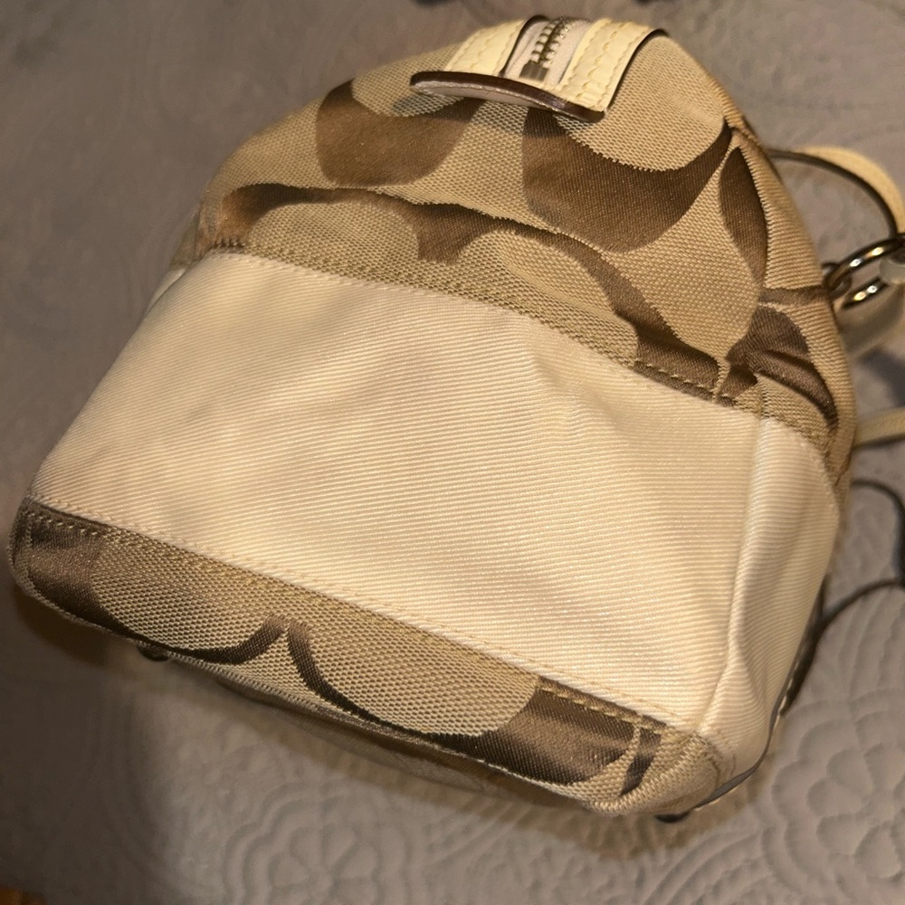 ✨COACH EUC✨Stylish Tan and Brown Women's Bag - Picture 12 of 16